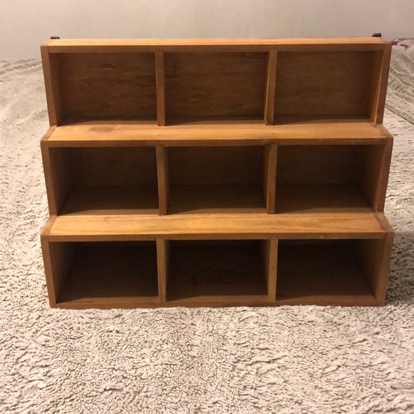 Wood Display shelf